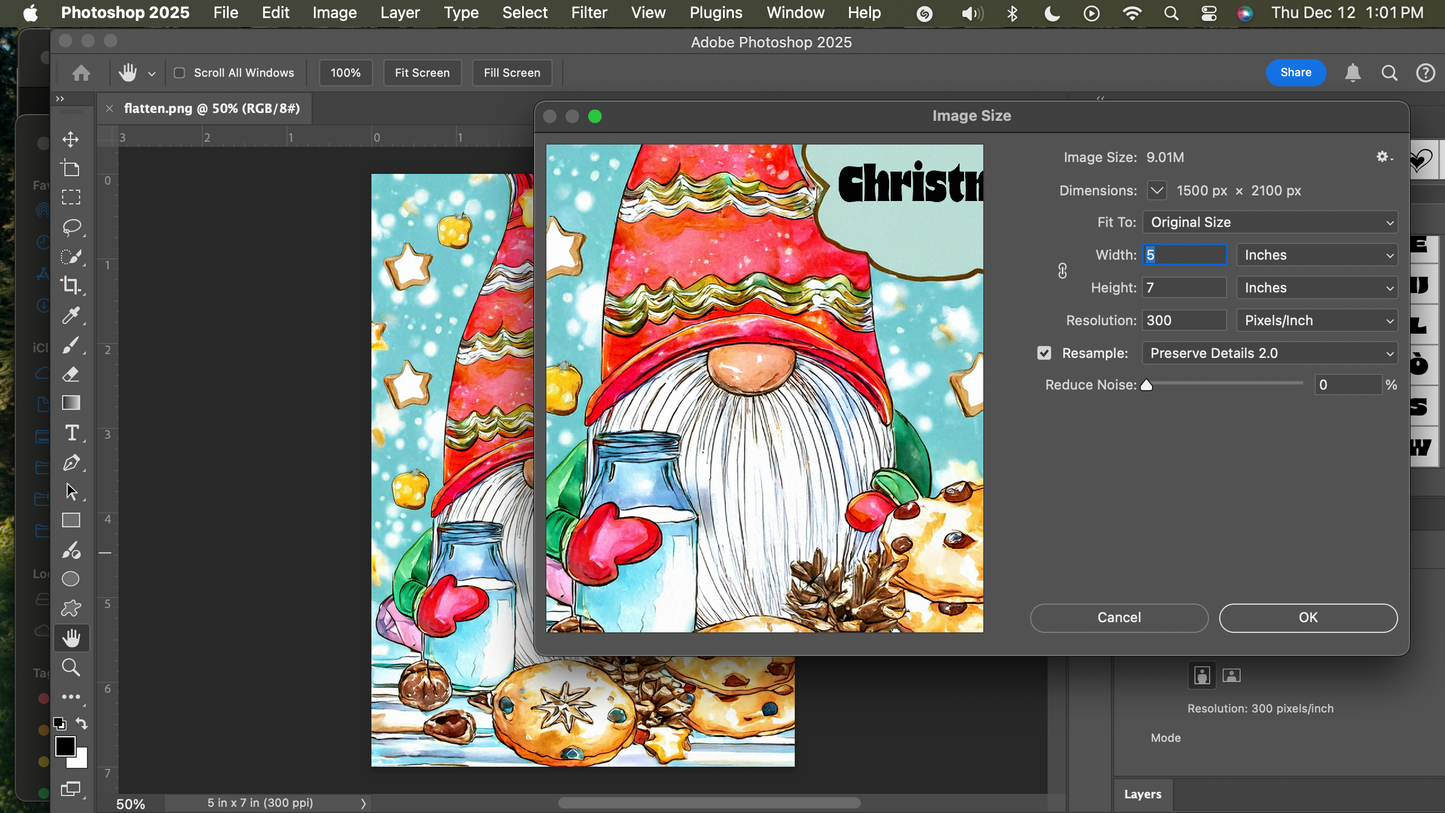 Printable Gnome Christmas Card – Fun, Cute & Bright! 🎅🎄