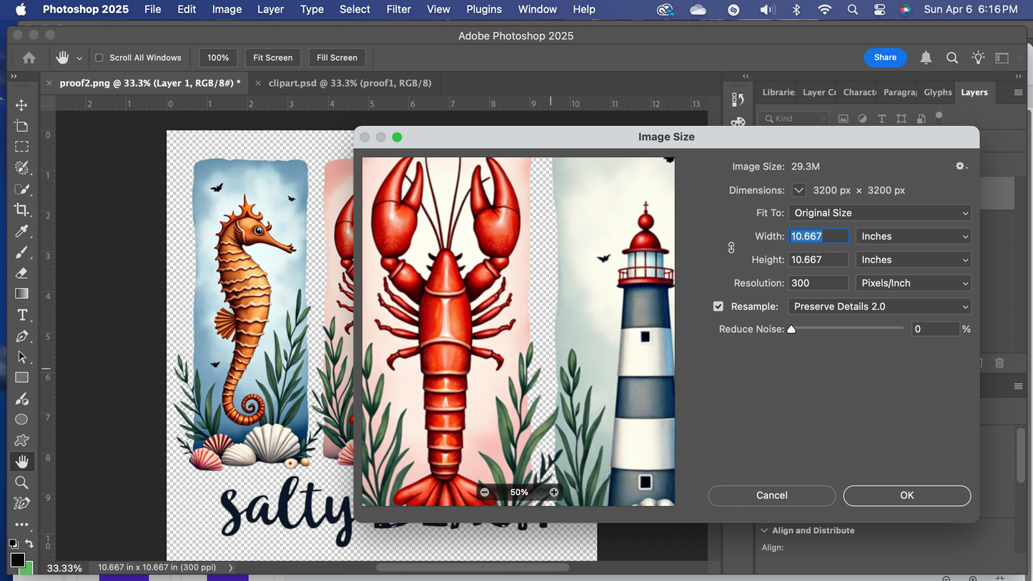 Salty Beach T-Shirt Design – Sublimation Digital Download