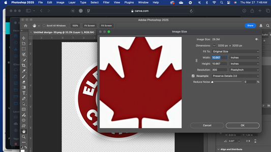 Elbows Up Canada Printable Sticker