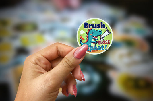 Printable dentist stickers.Fun, Easy DIY print & cut stickers